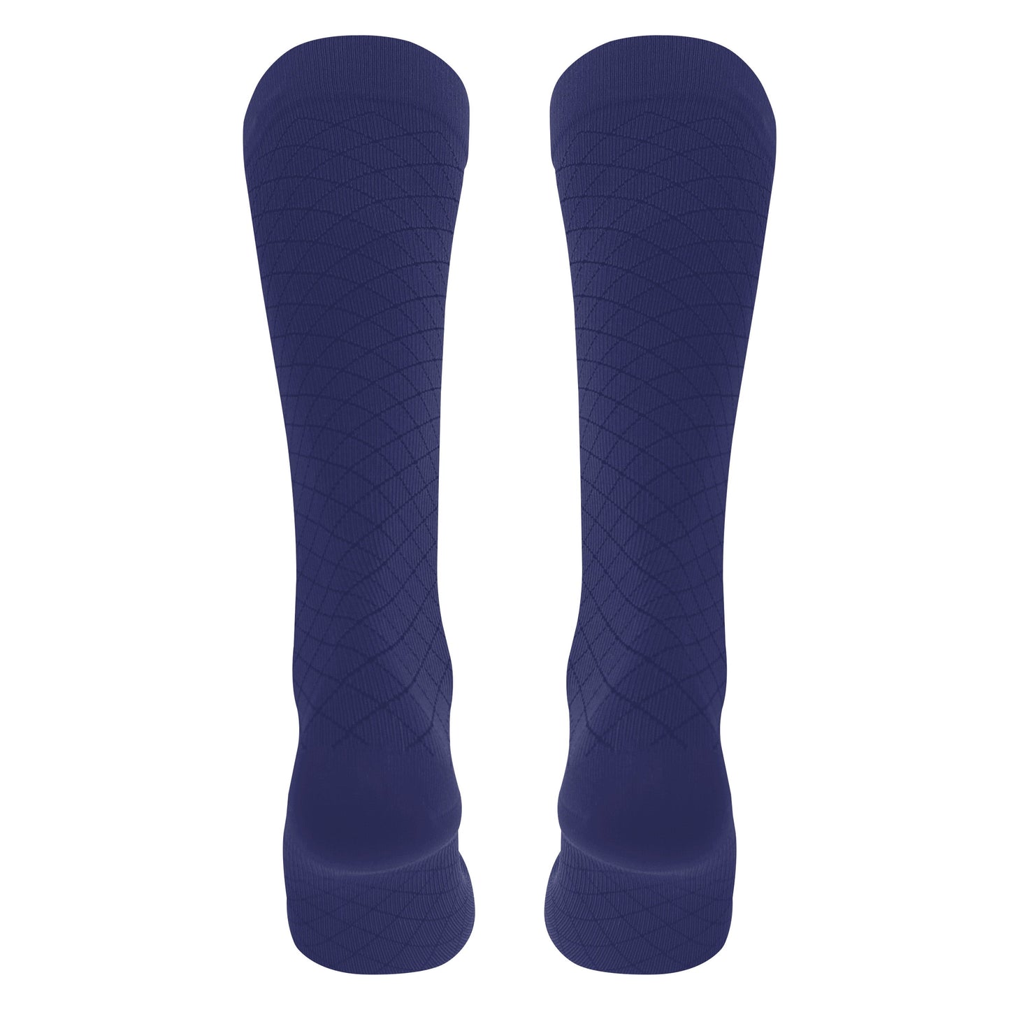 Knee High / Diamond Pattern / Unisex Socks / 1990