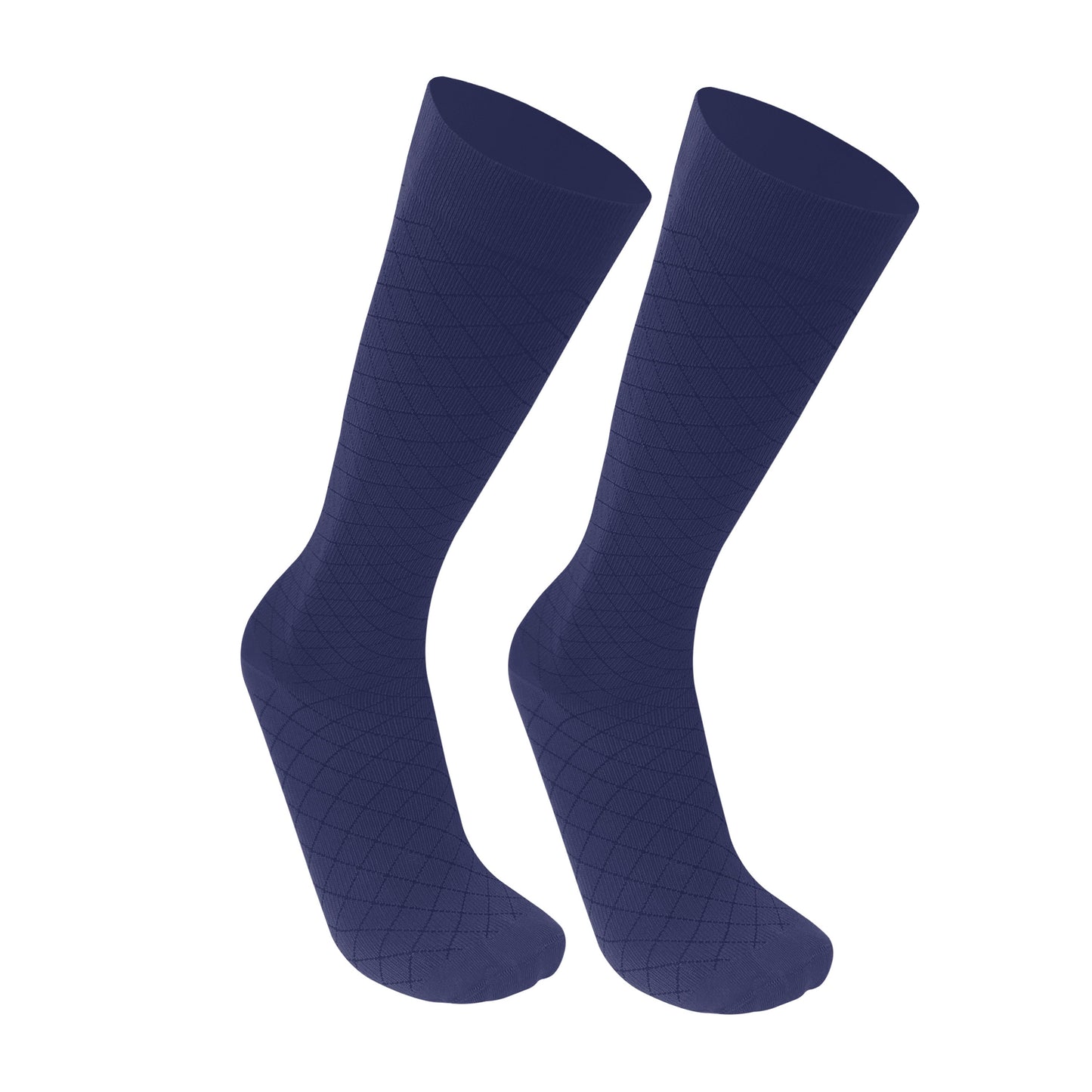 Knee High / Diamond Pattern / Unisex Socks / 1990