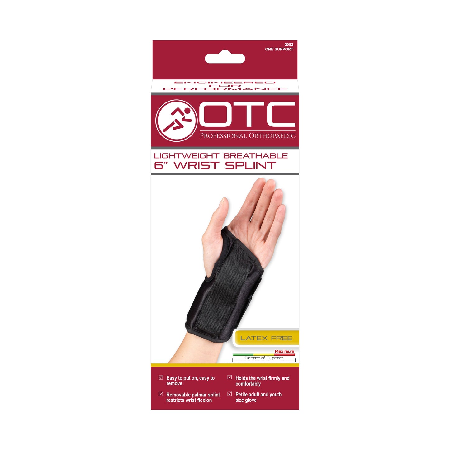 2082 / 6" WRIST SPLINT