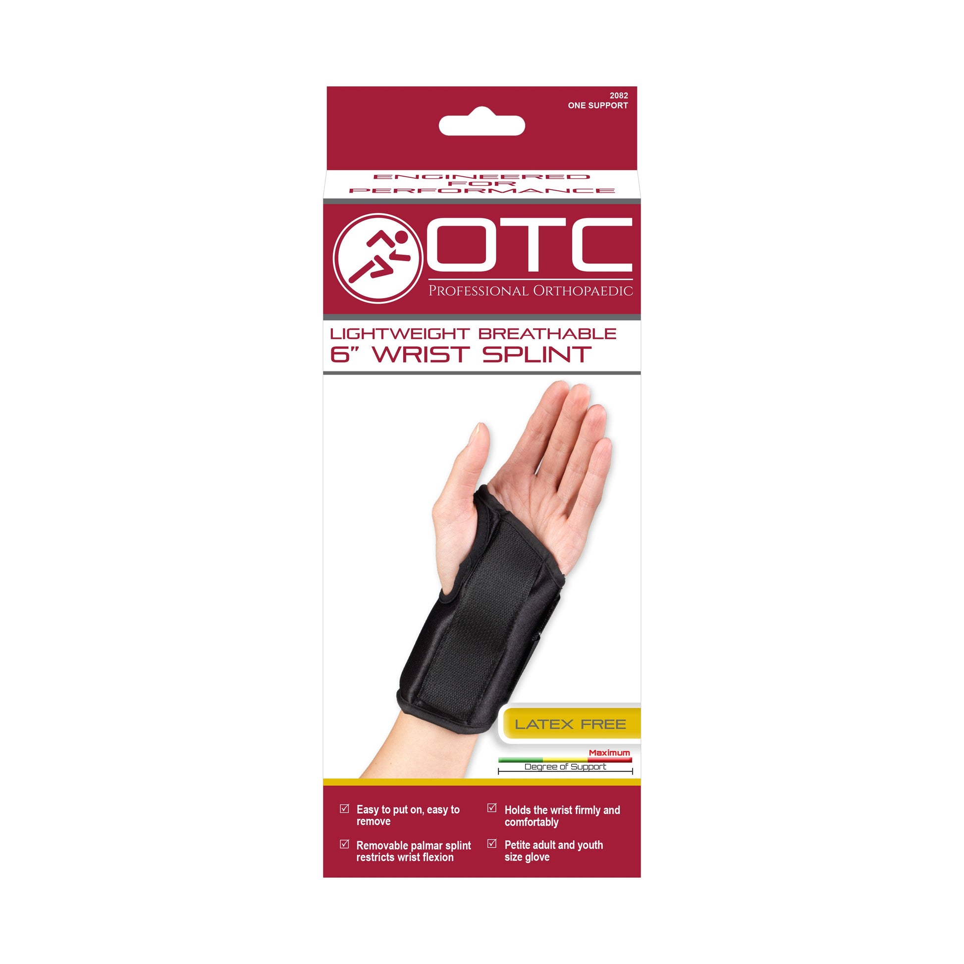 2082 / 6" WRIST SPLINT