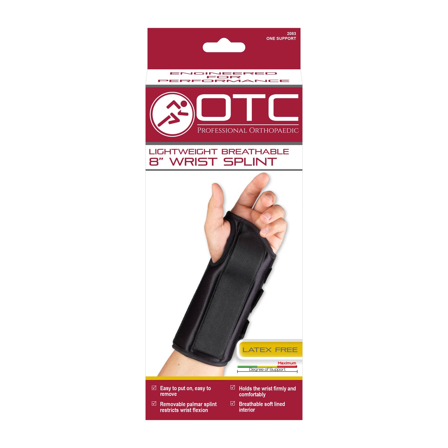 2083 / 8" WRIST SPLINT