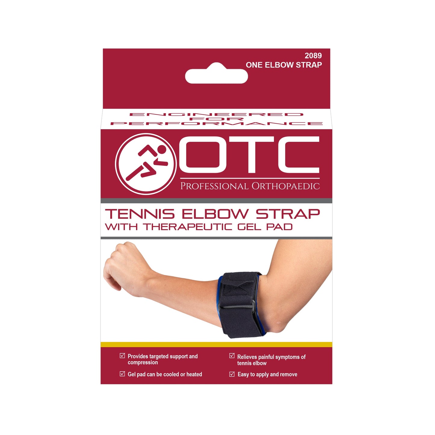 2089 / TENNIS ELBOW STRAP - GEL PAD