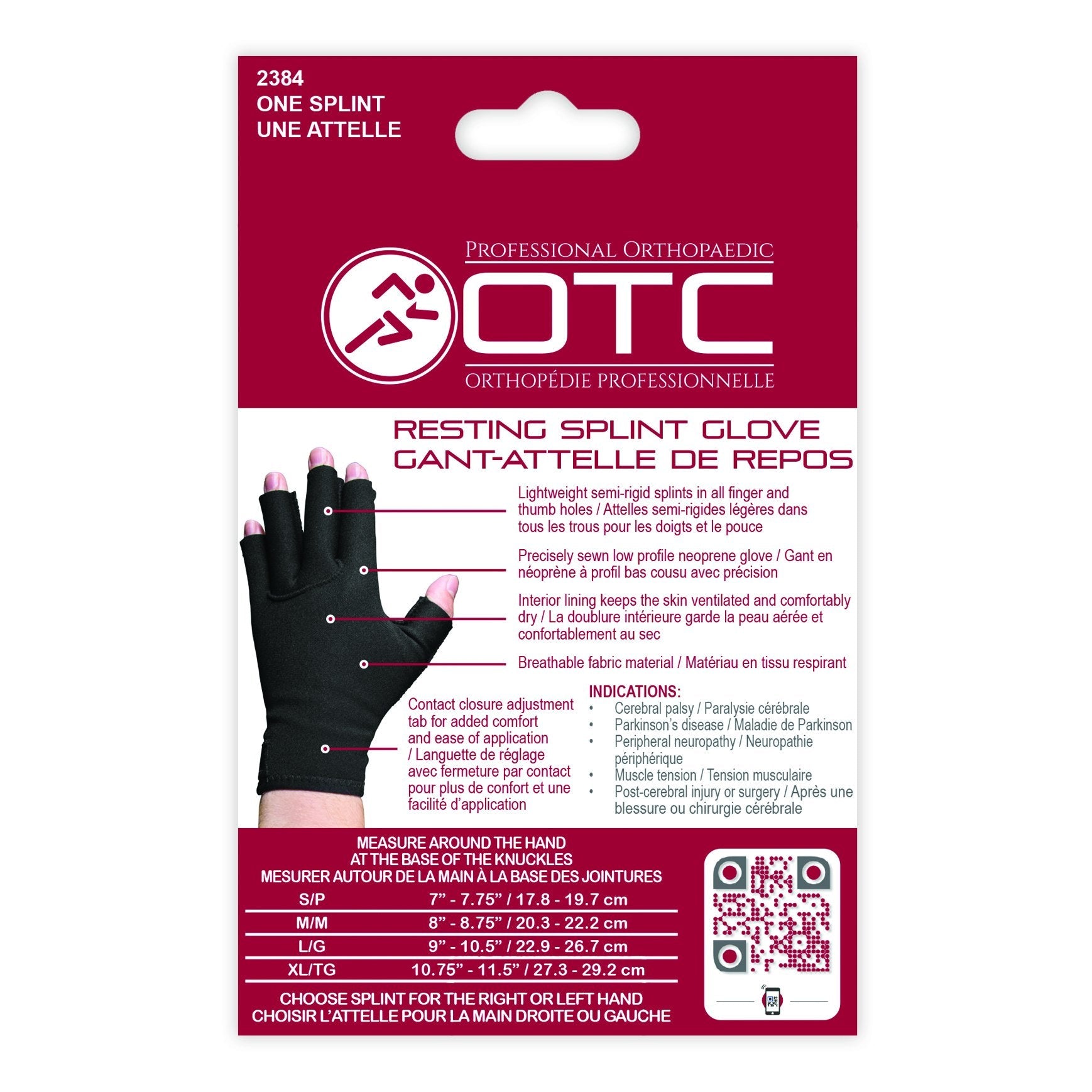 2384 / Resting Splint Glove