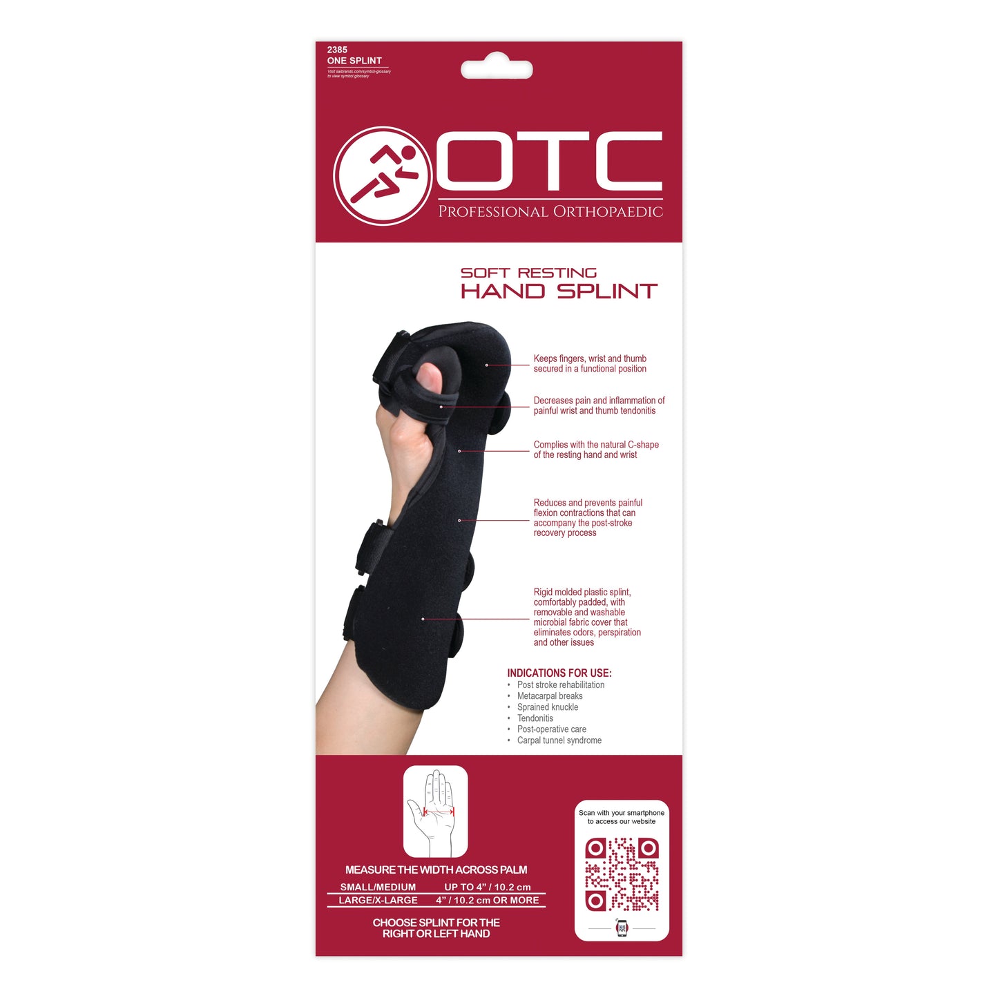 2385 / Soft Resting Hand Splint