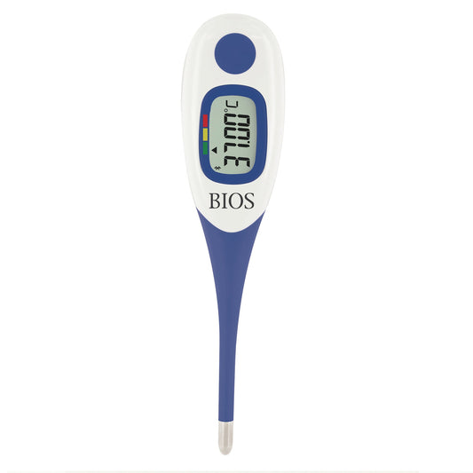 BIOS High Precision Digital Thermometer with MediLink App and Flexible Tip