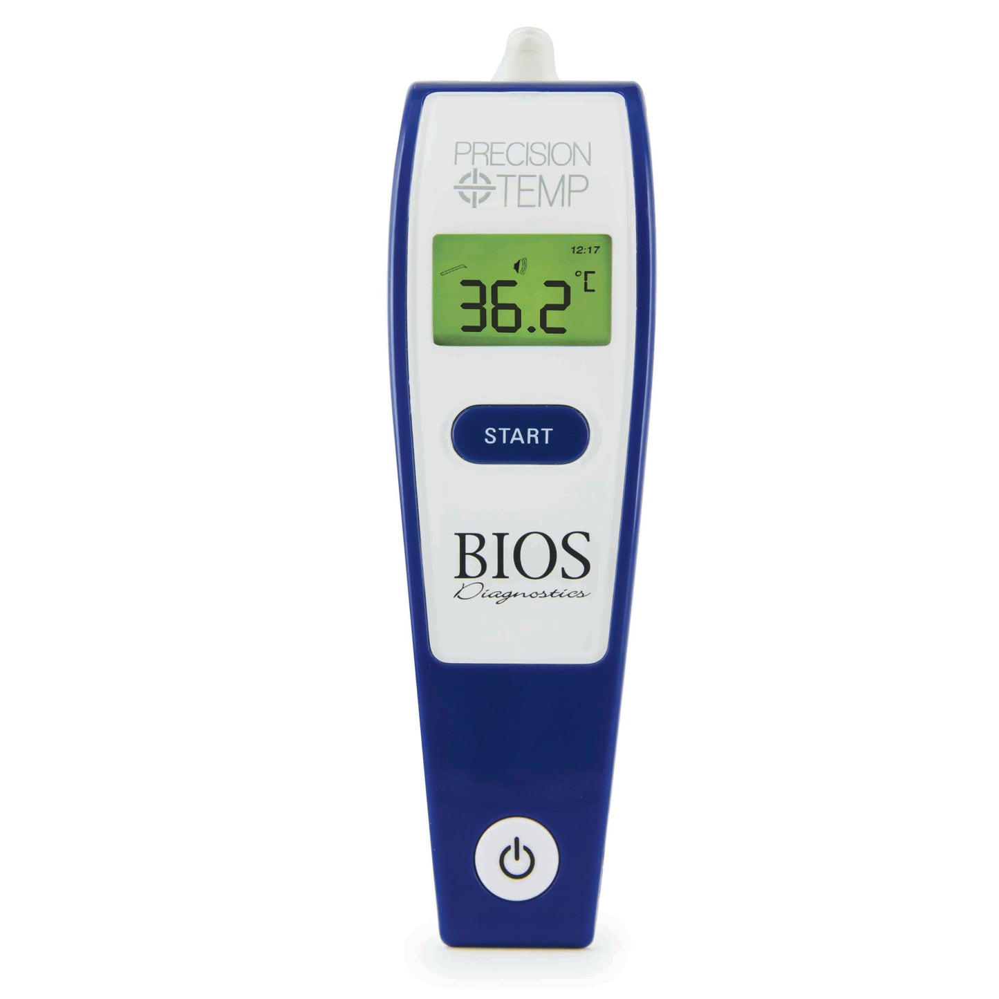 BIOS 1-Second Ear Thermometer with MediLink App and Illuminated Probe