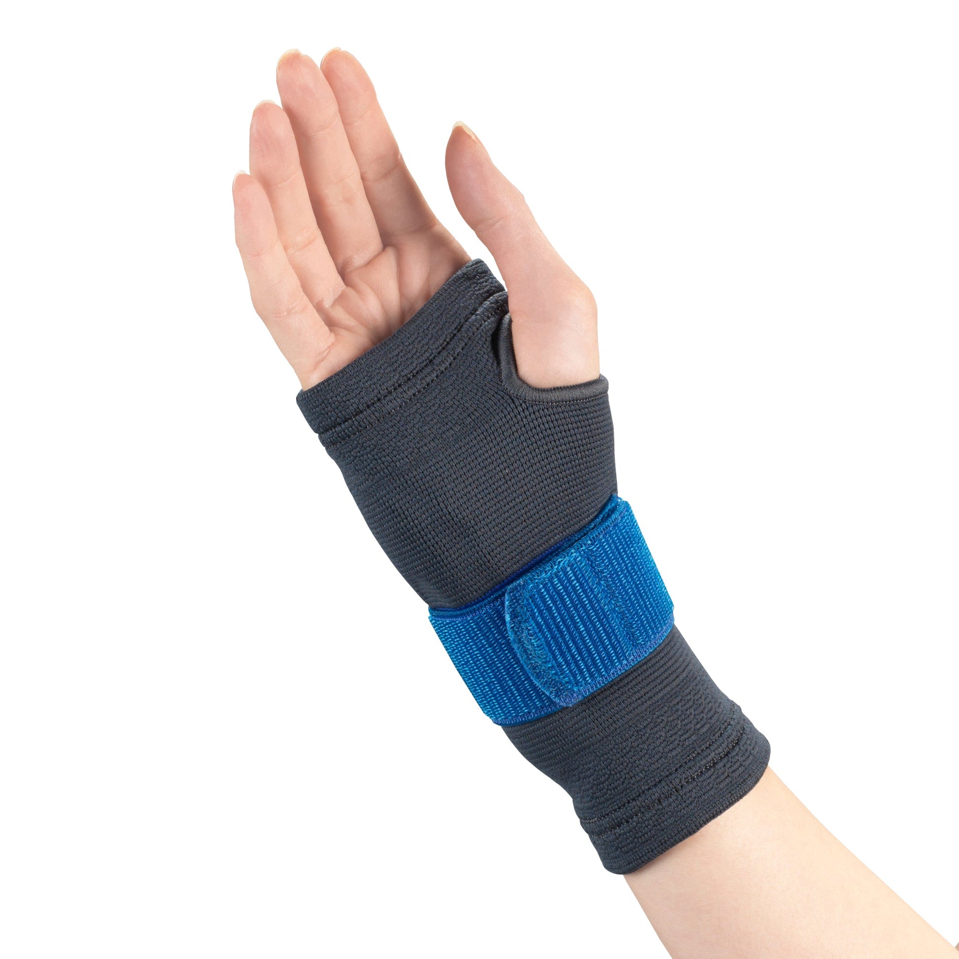2438 / WRIST SUPPORT WITH COMPRESSION GEL INSERT AND ENCIRCLING STRAP