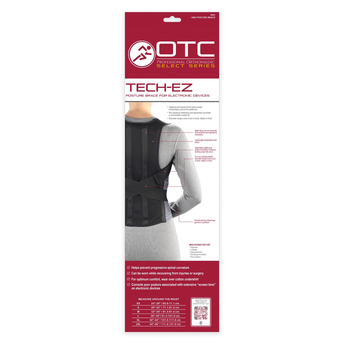 2441 / TECH-EZ POSTURE BRACE