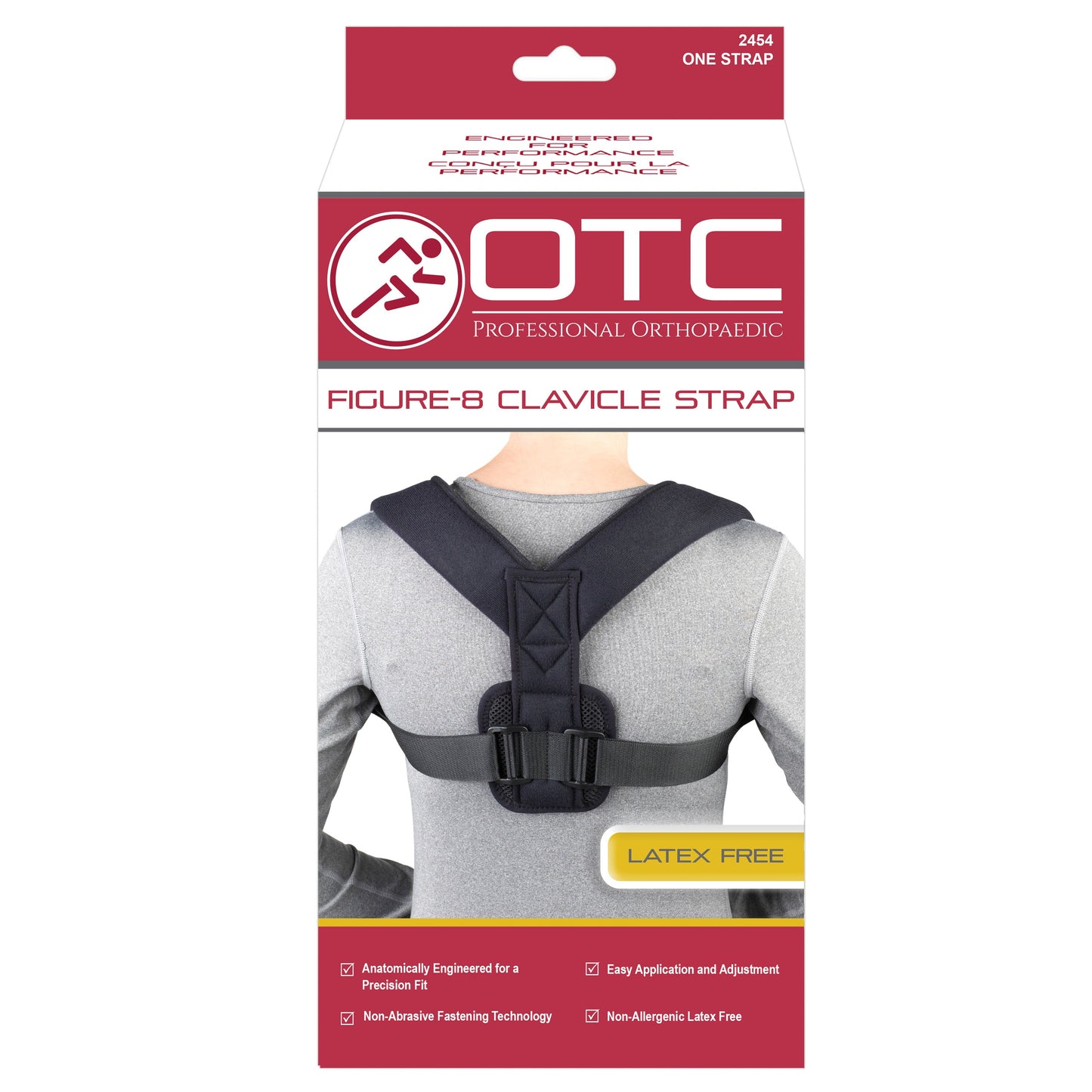 2454 / SELECT SERIES FIGURE-8 CLAVICLE STRAP