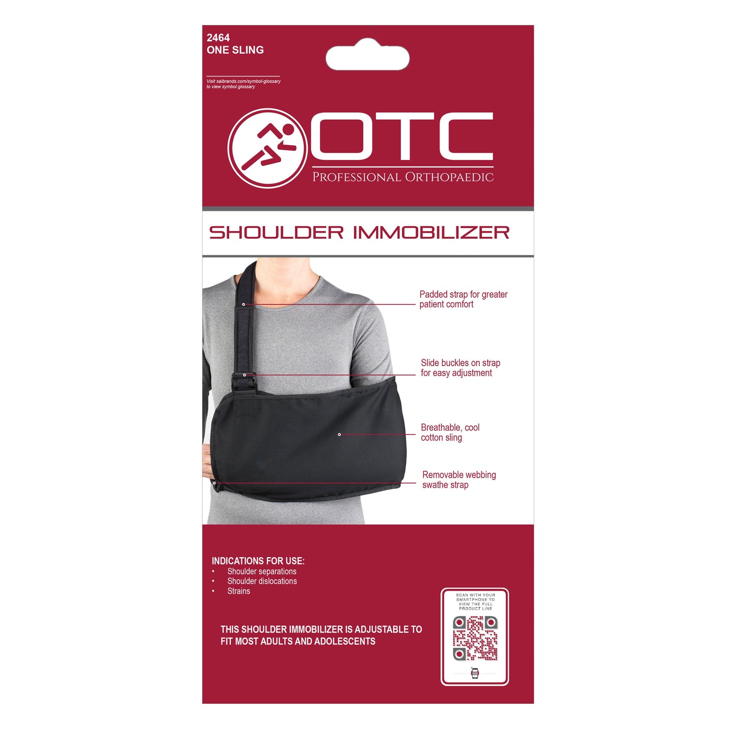2464 / LIGHTWEIGHT SHOULDER IMMOBILIZER