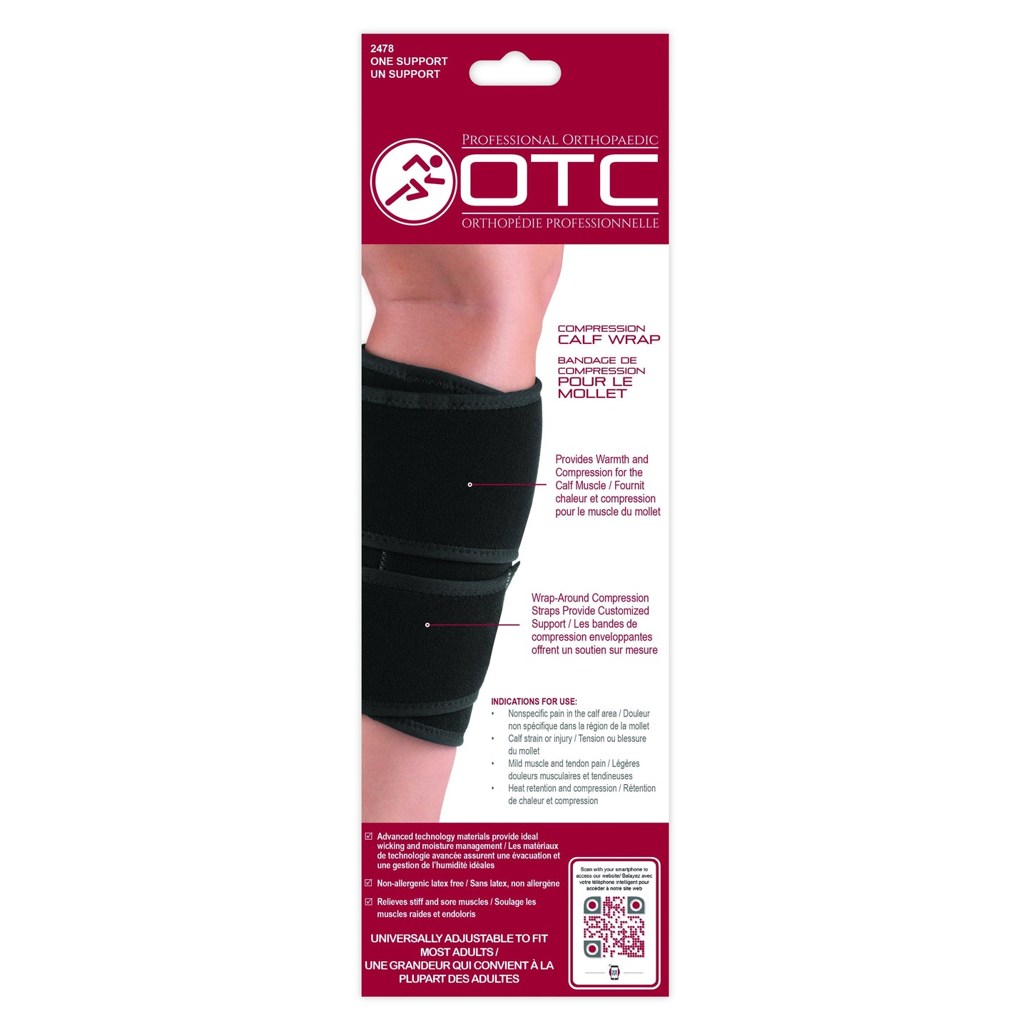 2478 / Compression Calf Wrap