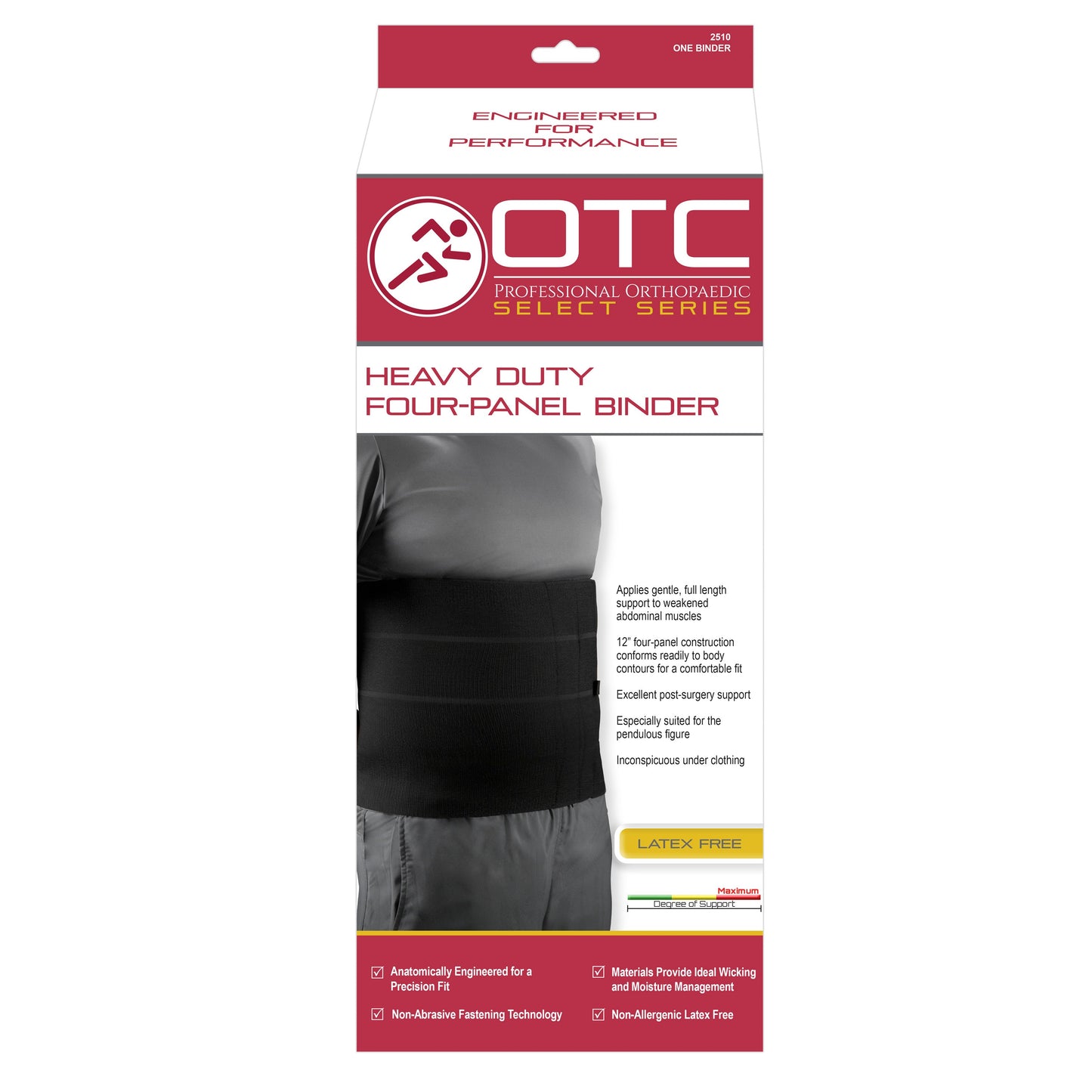 2510 / HEAVY DUTY FOUR-PANEL BINDER