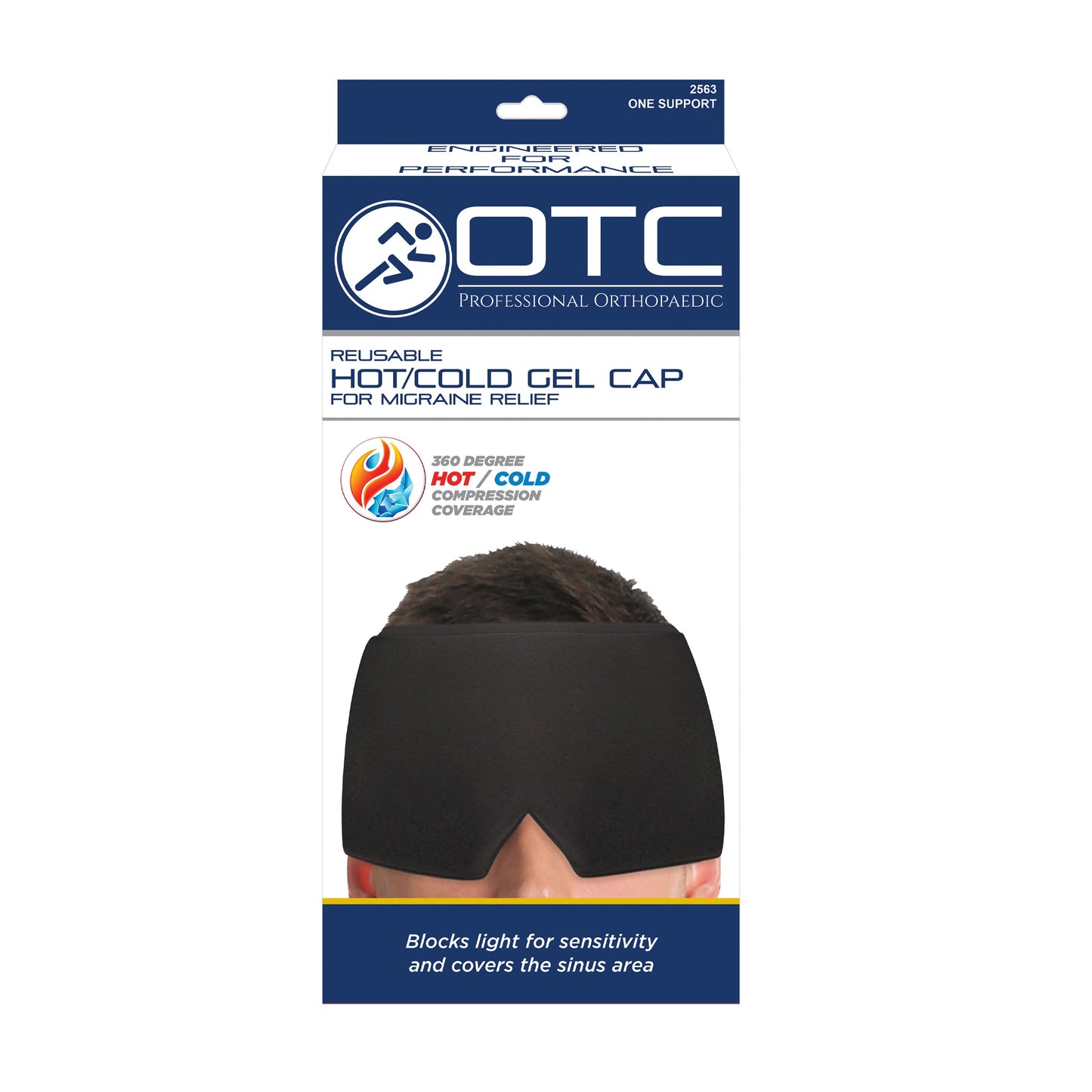 2563 / REUSABLE HOT/COLD GEL CAP FOR MIGRAINE RELIEF