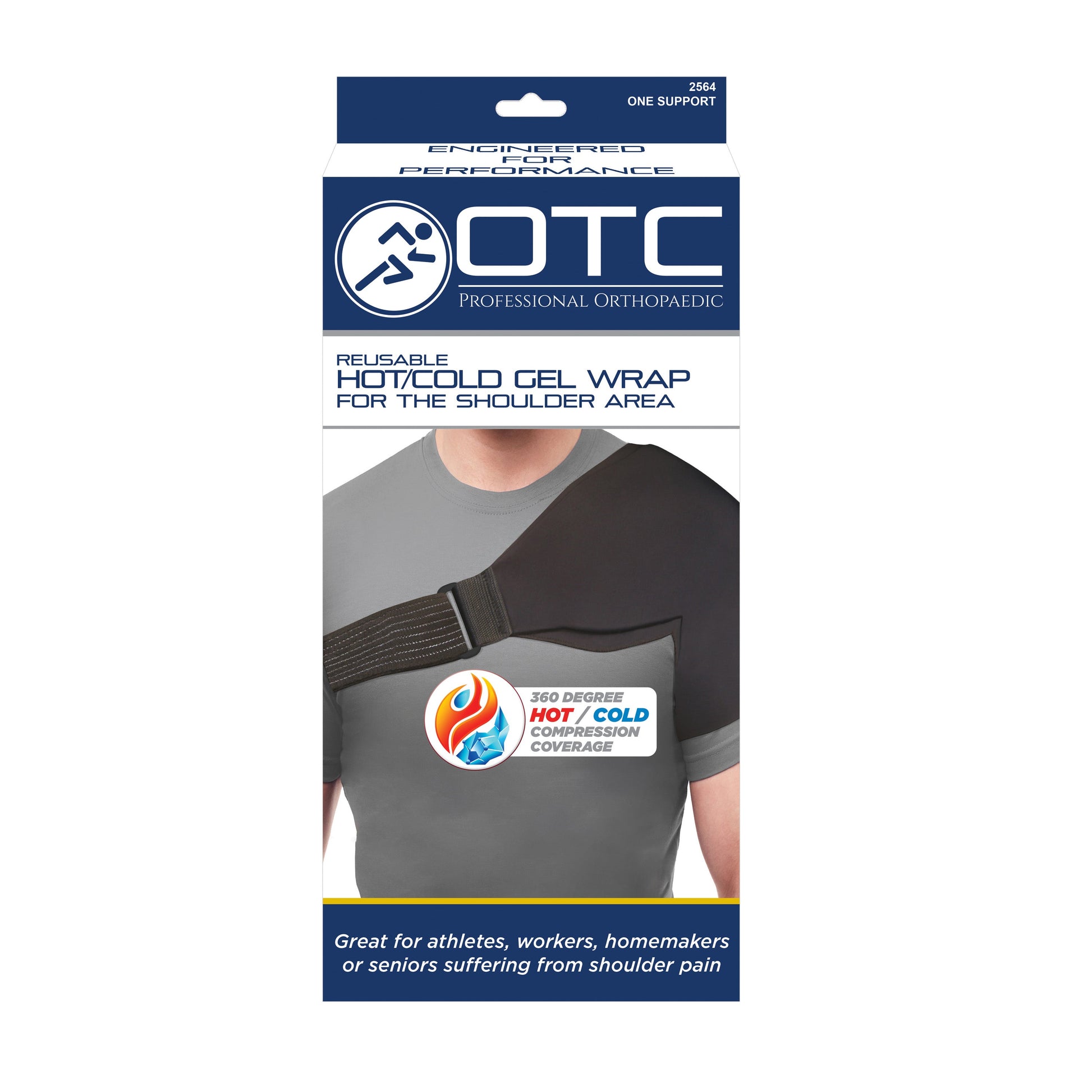 2564 / REUSABLE HOT/COLD GEL WRAP FOR SHOULDER AREA