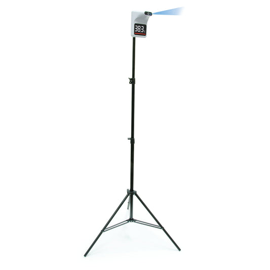 BIOS Temp Scanner Non-Contact Forehead Thermometer and Telescopic Stand Bundle