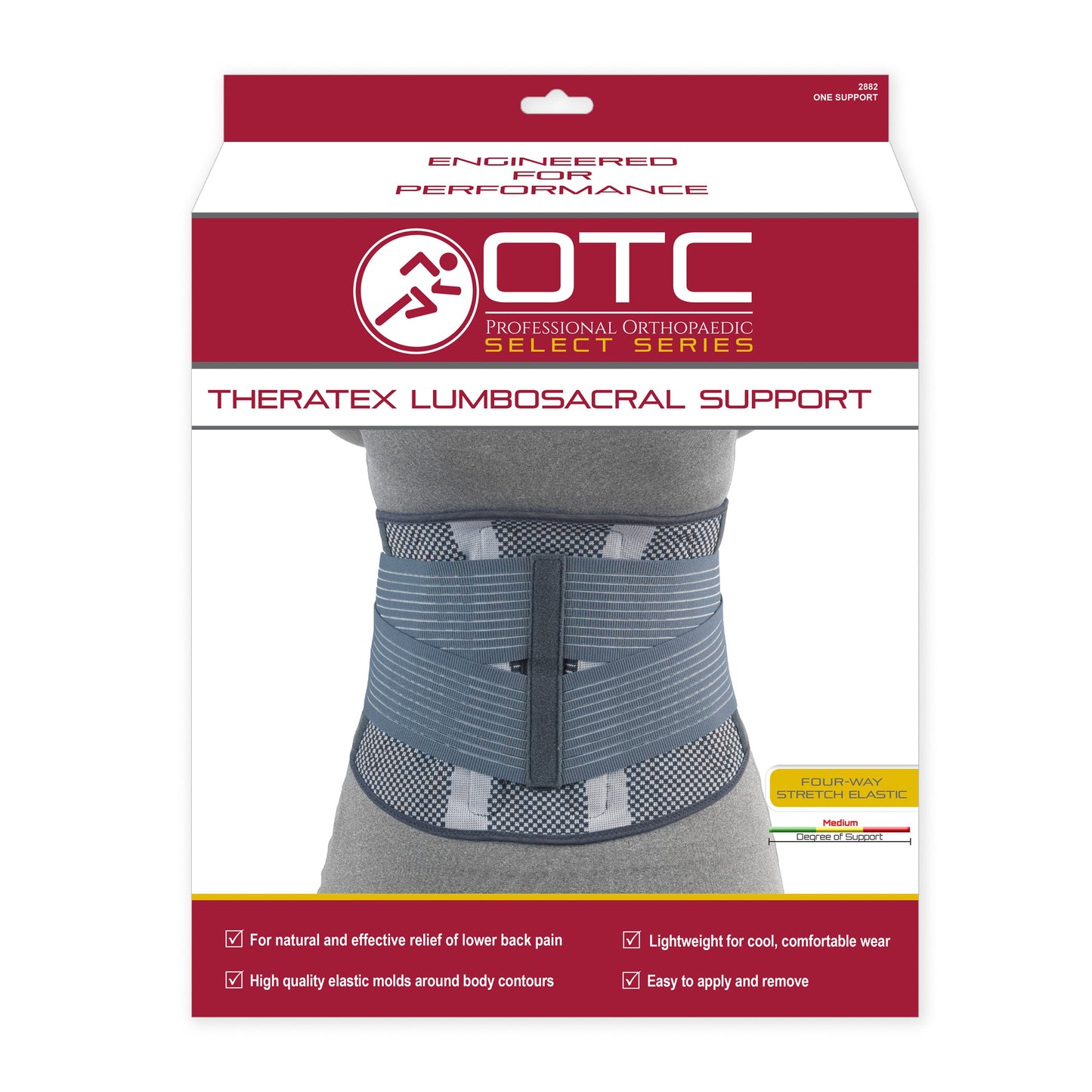 2882 / THERATEX LUMBOSACRAL SUPPORT
