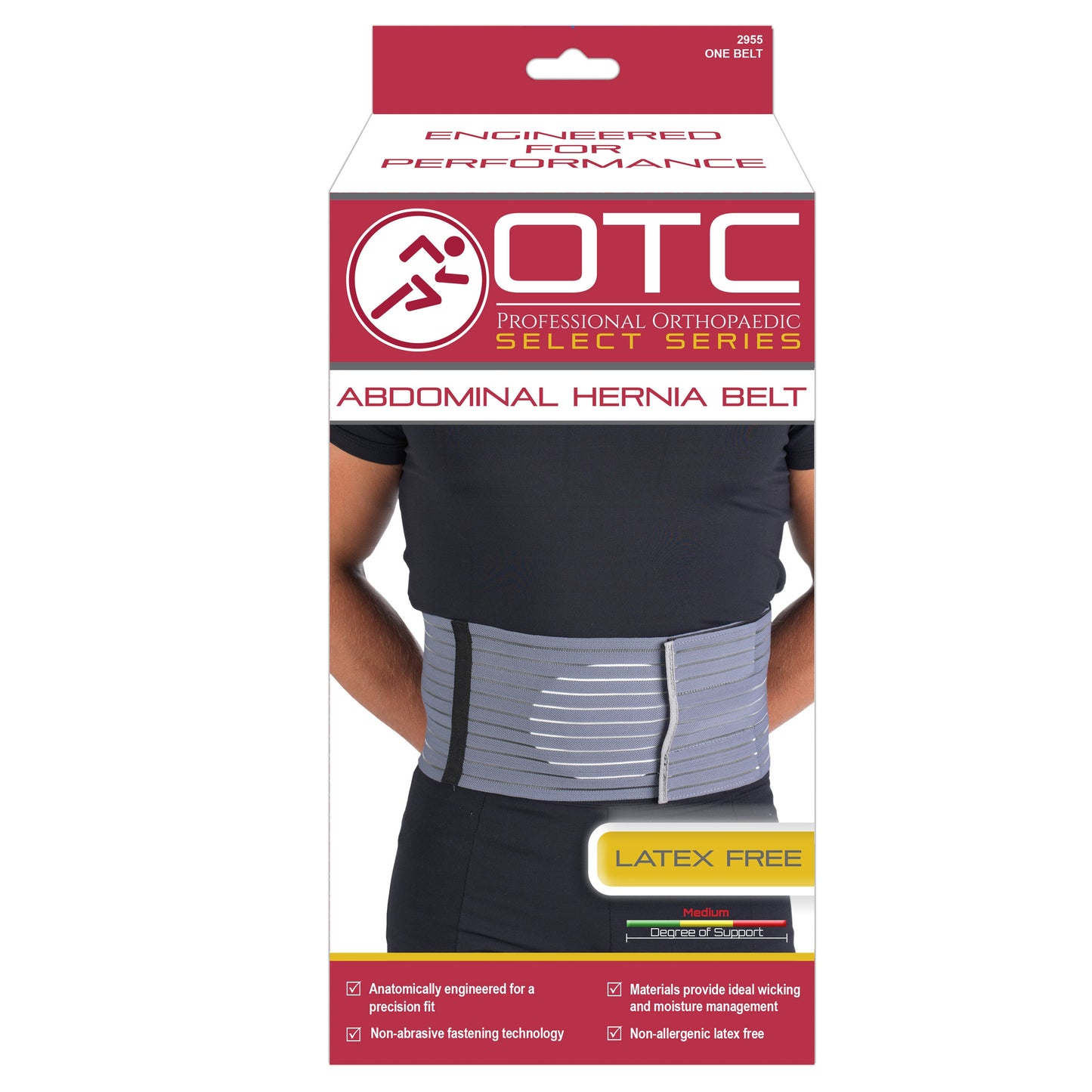 2955 / SELECT SERIES ABDOMINAL HERNIA SUPPORT