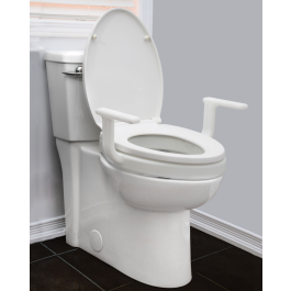 2" Raised Toilet Seat w/Handles