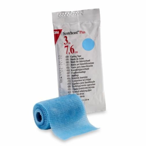 Cast Plus Fiberglass Casting Tape – 3 In x 4 Yds (BOX OF 10)