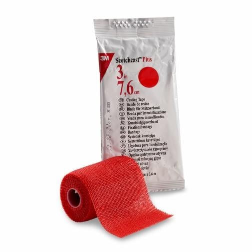 Cast Plus Fiberglass Casting Tape – 3 In x 4 Yds (BOX OF 10)