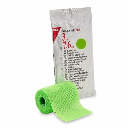 Cast Plus Fiberglass Casting Tape – 3 In x 4 Yds (BOX OF 10)