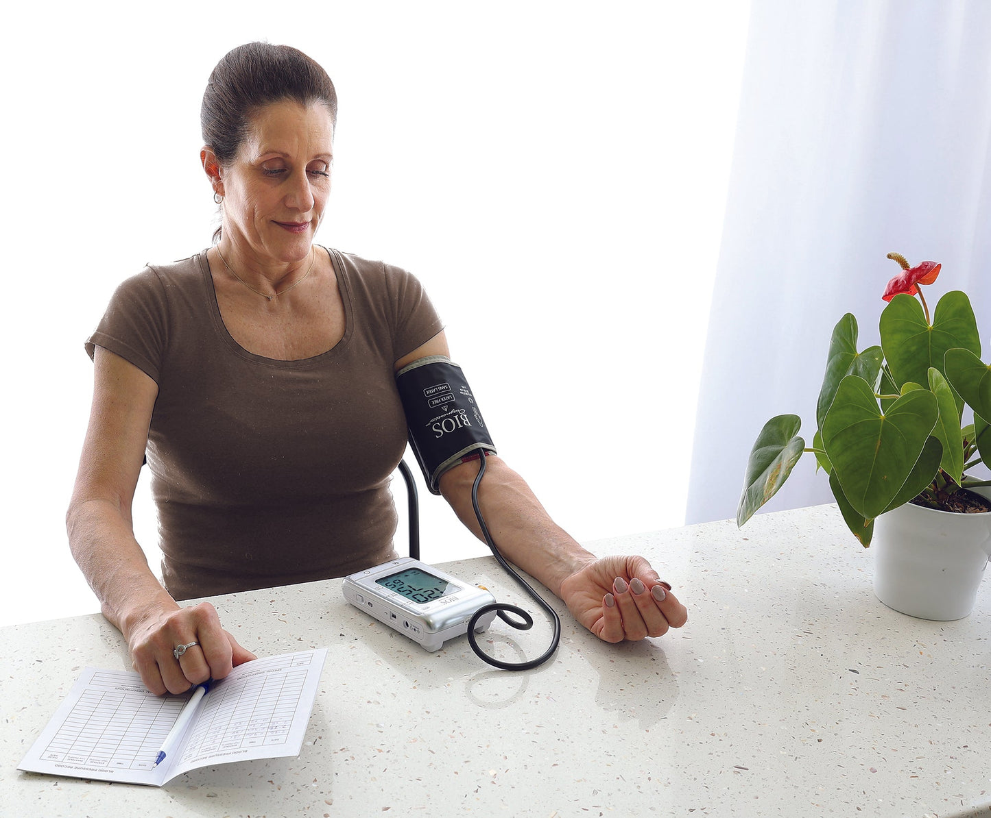 BIOS 3MS1-4Y Blood Pressure Monitor with AFIB Screening and MAM Technology