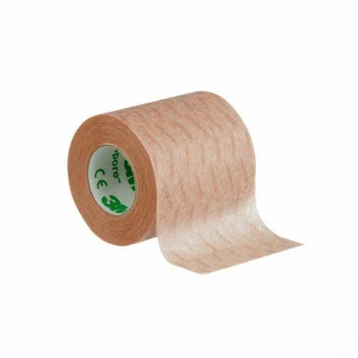 3M Micropore Tan Surgical Tape - 2 in x 10 yd (6 Rolls)
