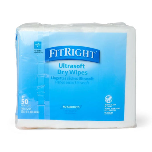 Medline Ultra-soft Dry Washcloth