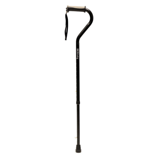 BIOS Living Offset Cane with Retractable Ice Pick for Winter Use