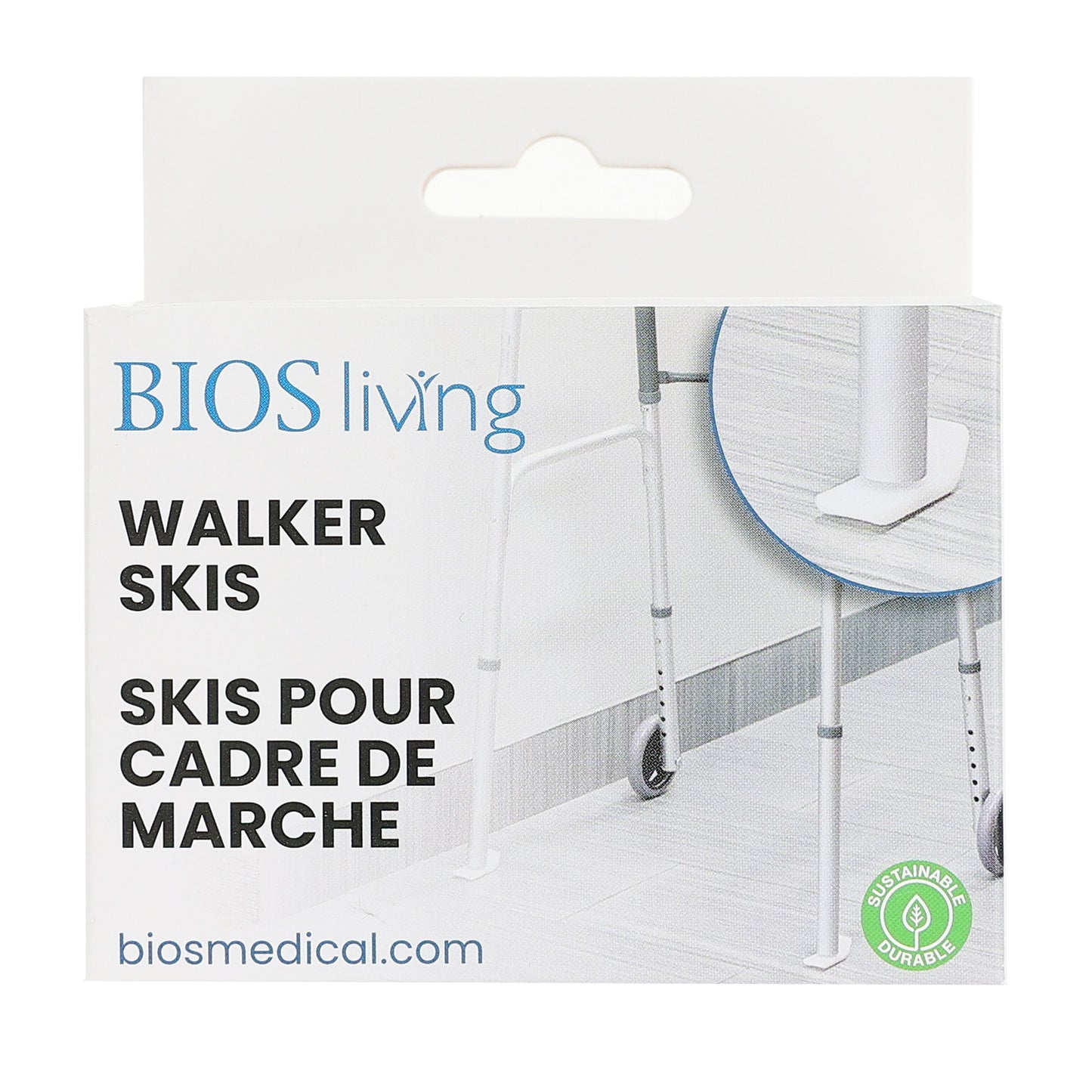 BIOS Living Walker Skis for Indoor and Outdoor Use