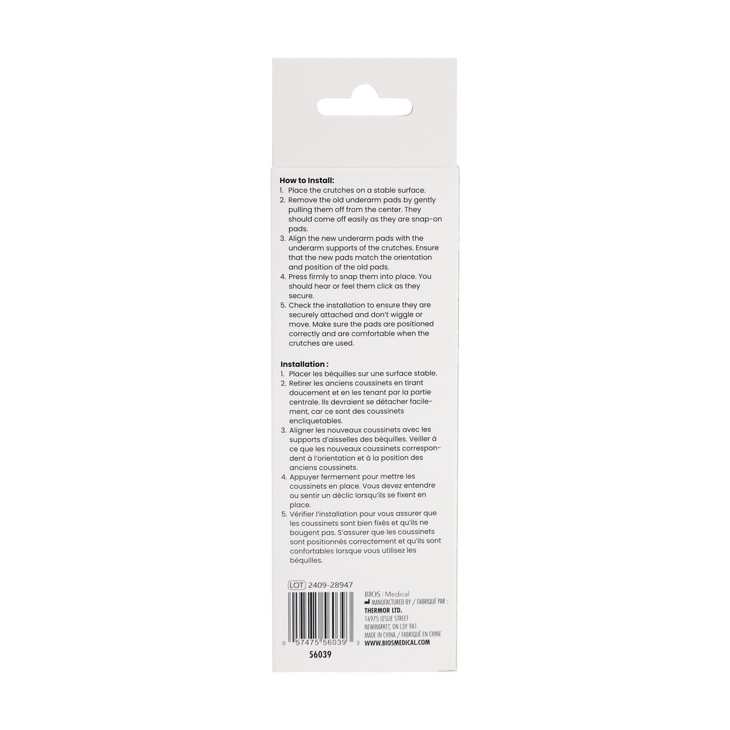 Replacement Crutch Underarm Pads