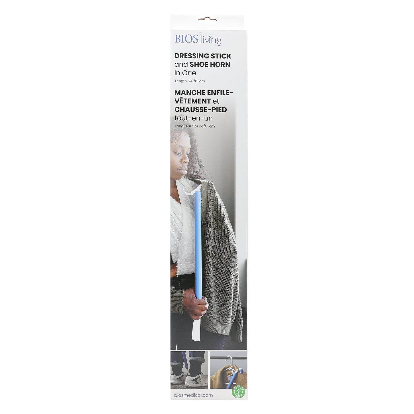 Dressing Stick and Shoehorn