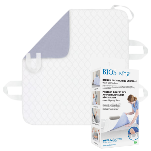 Reusable Positioning Underpad with 6 handles - Medium