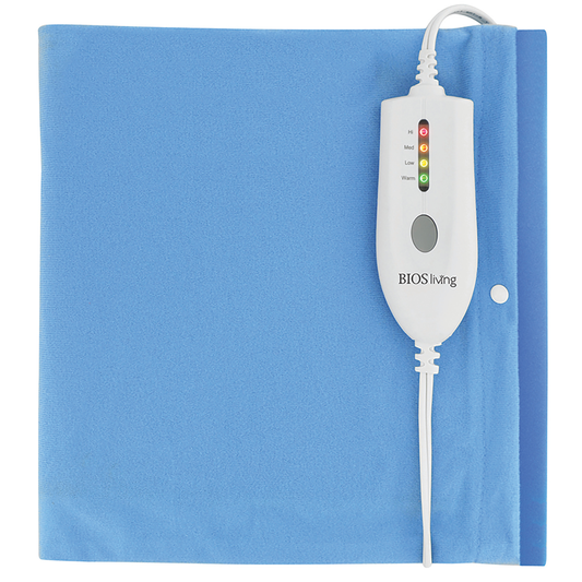 BIOS Digital Heating Pad with Moist Heat Technology and 4 Heat Settings