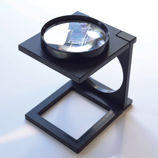 BIOS Living Foldable Hands-Free Magnifier with Bifocal Lens and Measurement Base