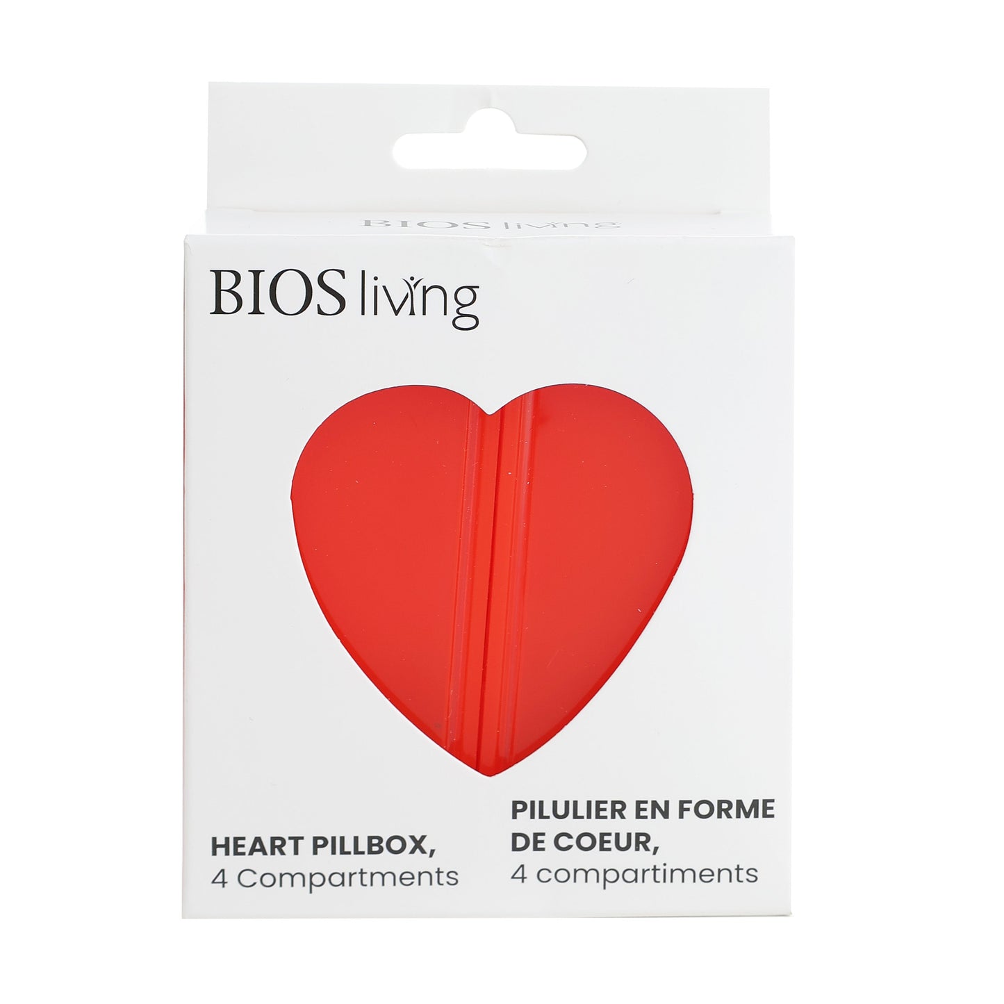 Red Heart Pillbox