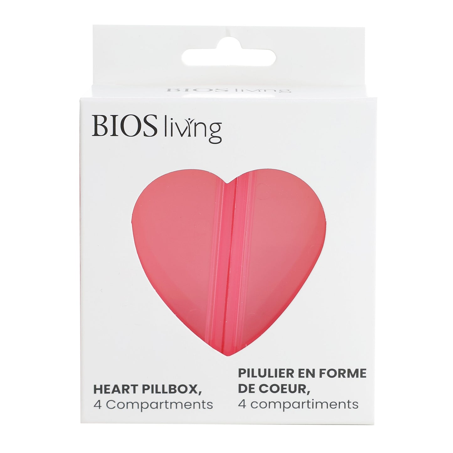 Pink Heart Pillbox