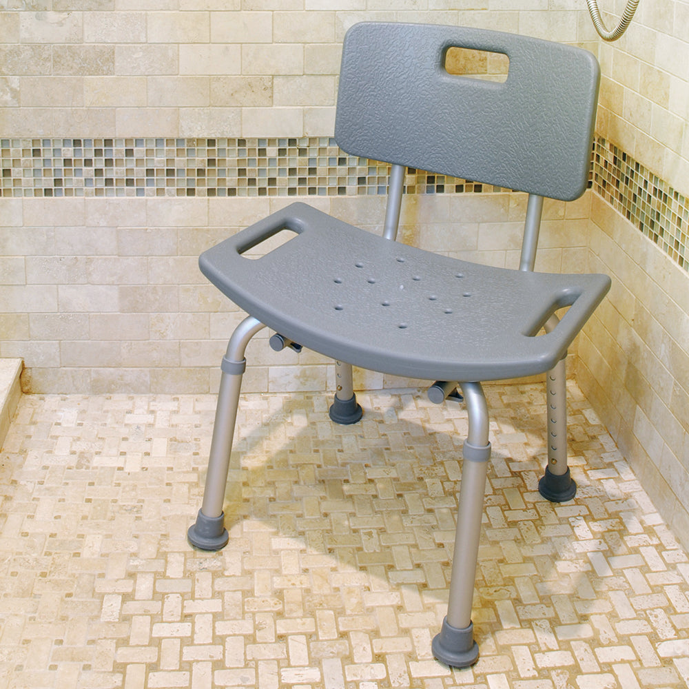 Adjustable Bath Bench with Backrest