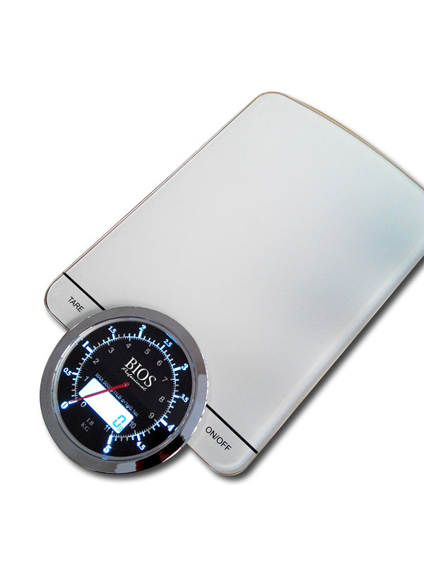 BIOS Professional Digital and Analog Kitchen Food Scale