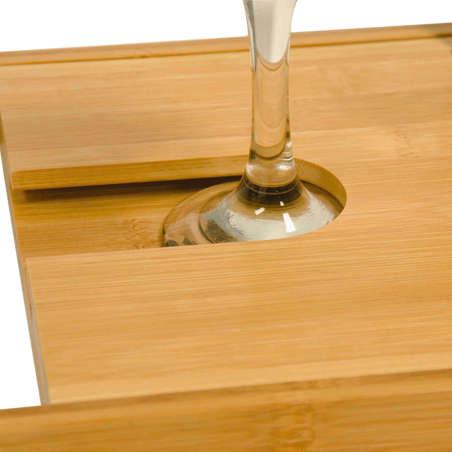 Bamboo Bathtub Caddy