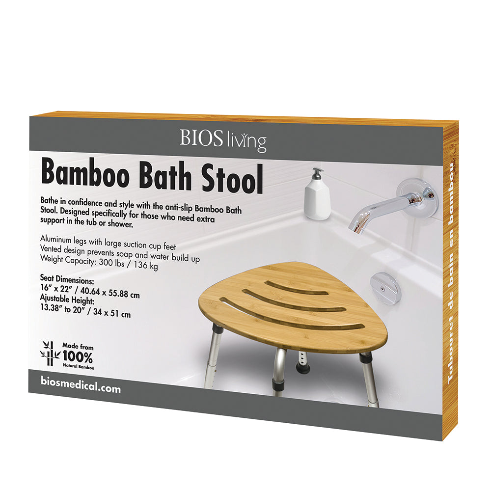Bamboo Bath Stool