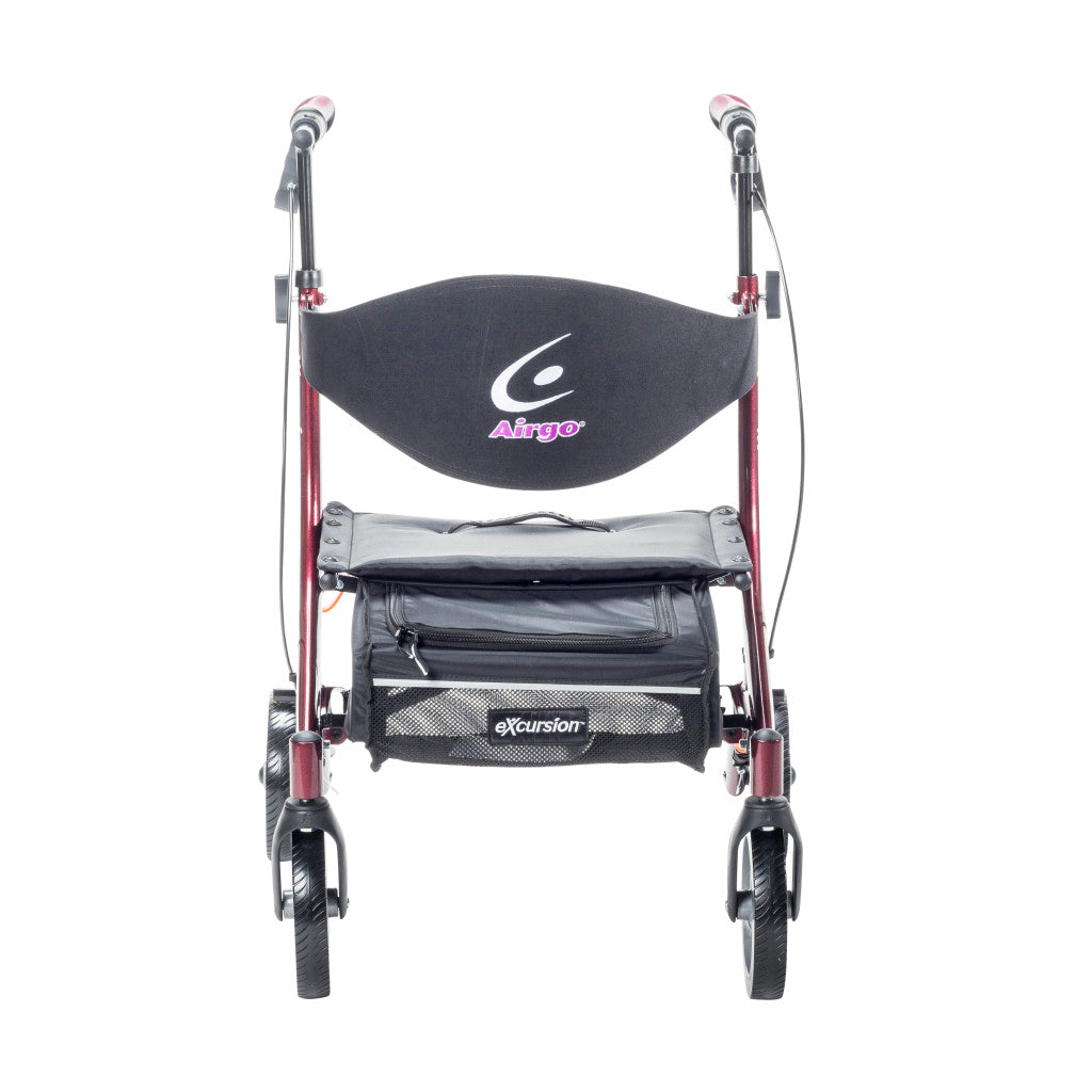 Airgo eXcursion X18 Lightweight Side-fold Rollator Hemi Height