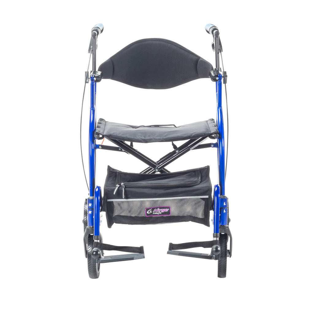 Airgo Fusion F23 Side-Folding Rollator & Transport Chair