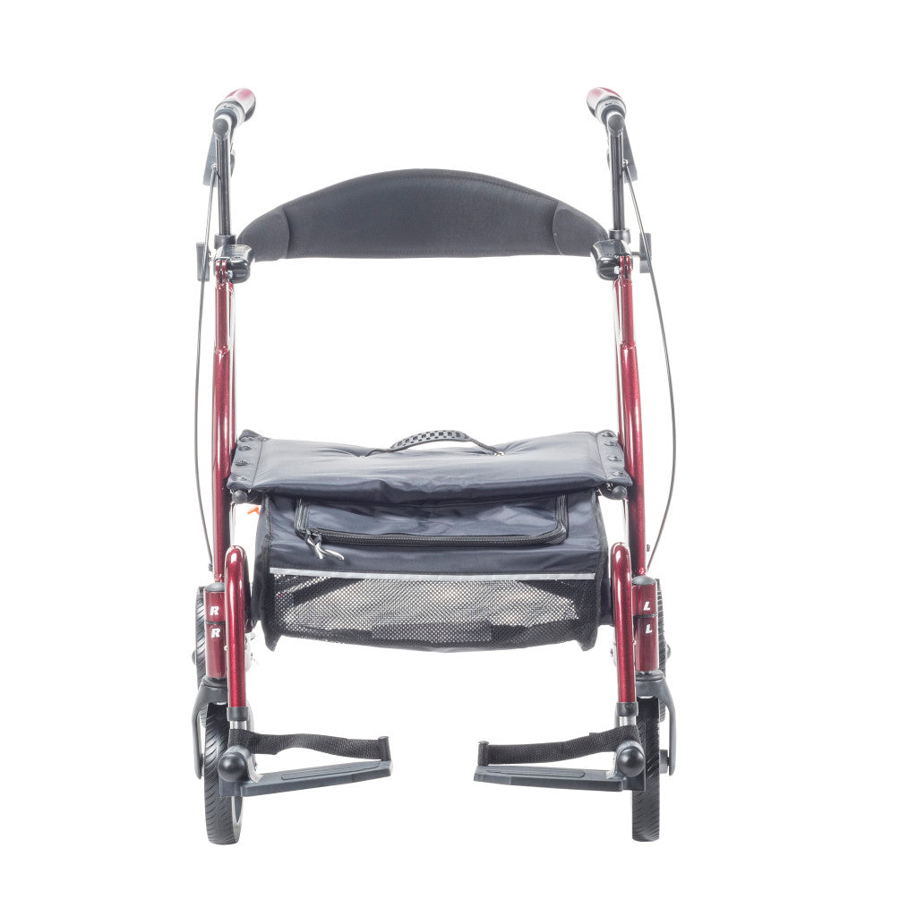 Airgo Fusion F18 Side-Folding Rollator & Transport Chair