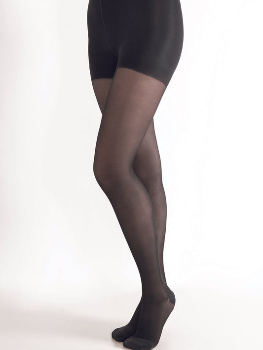 BIOS Living Women's Compression Pantyhose 20-30 mmHg in Black
