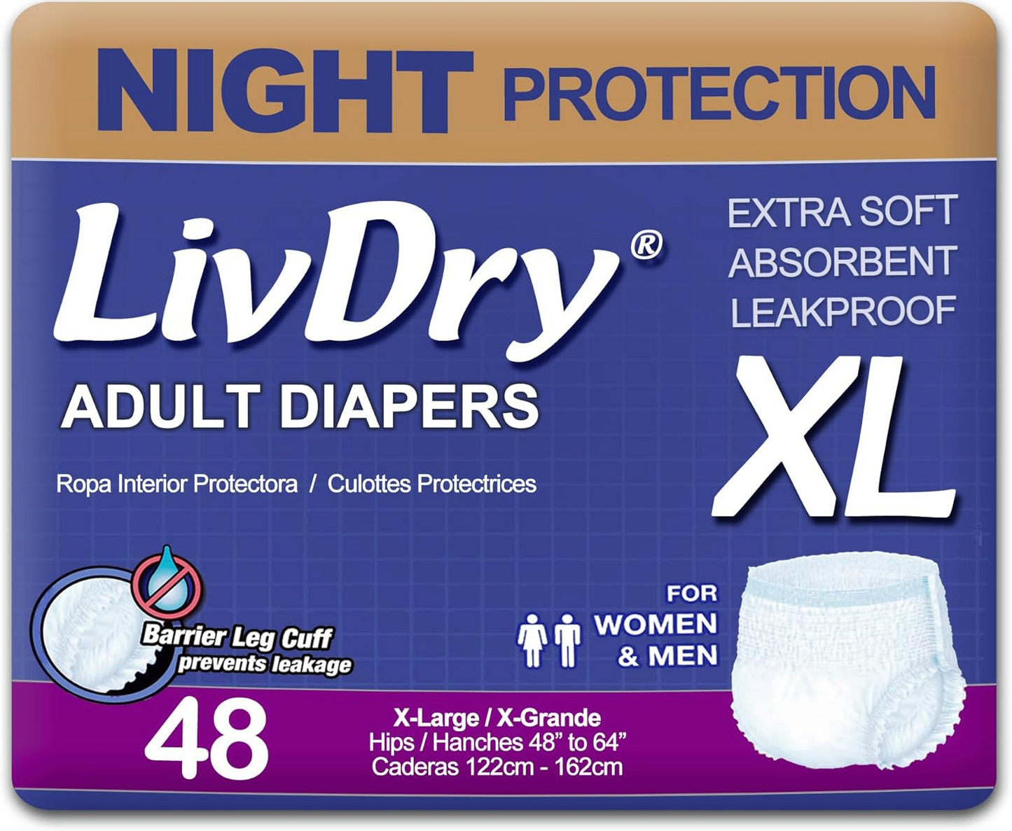 Livdry Overnight Underwear