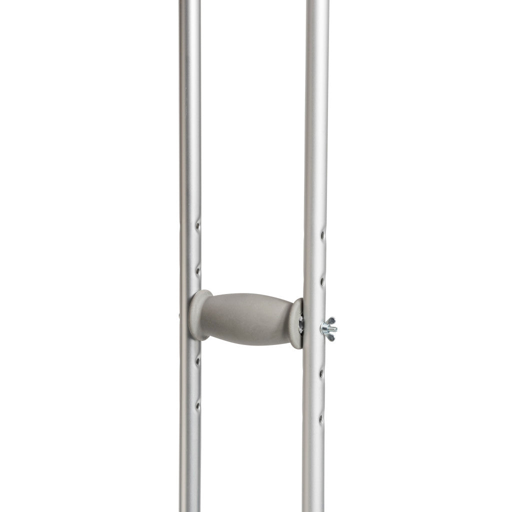 Hugo Lightweight Adjustable Aluminum Crutches – Tall Adult, 5'10"–6'6"