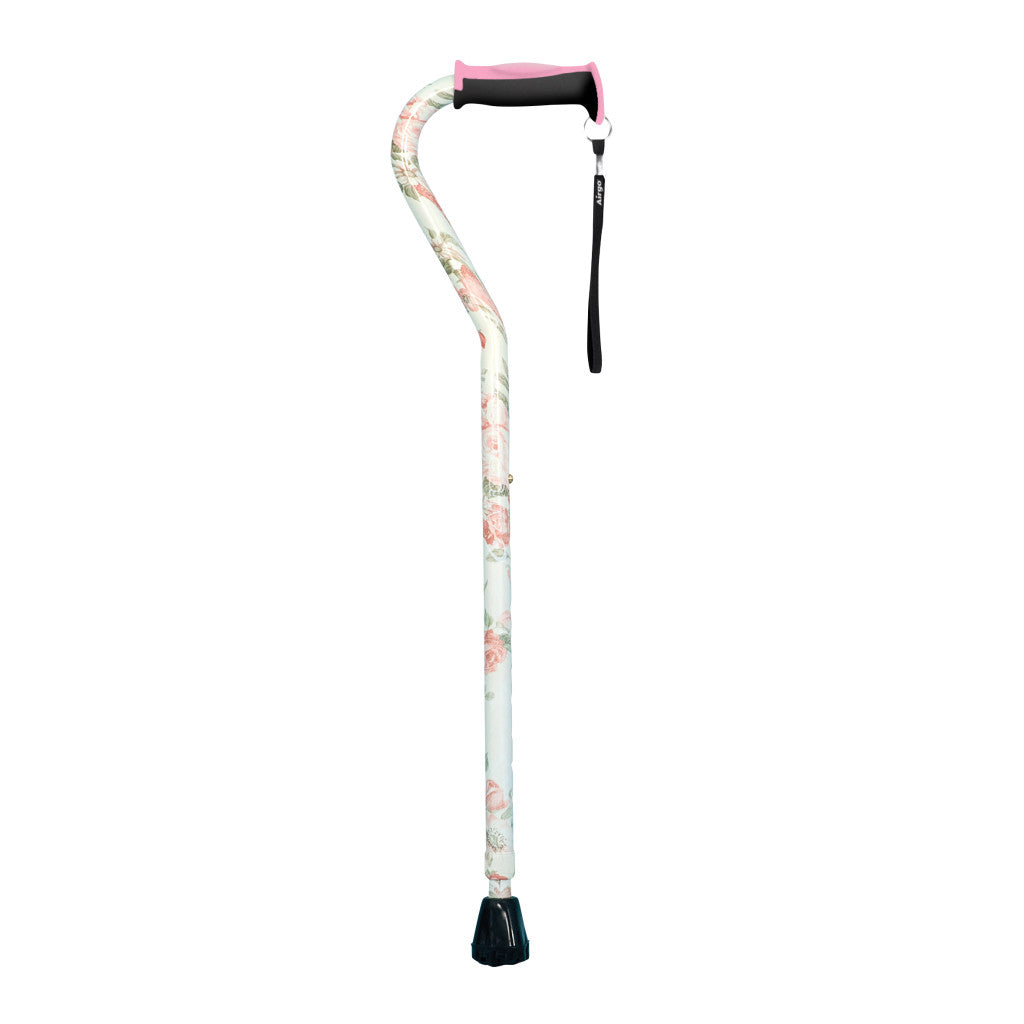 Airgo Comfort-Plus Aluminum Cane,  Offset Handle
