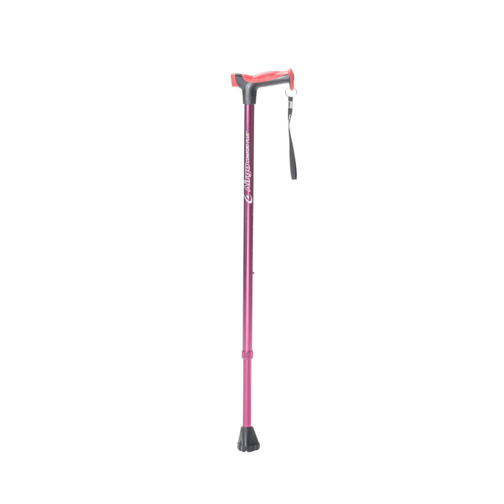 Airgo Comfort-Plus Aluminum Cane, Derby Handle
