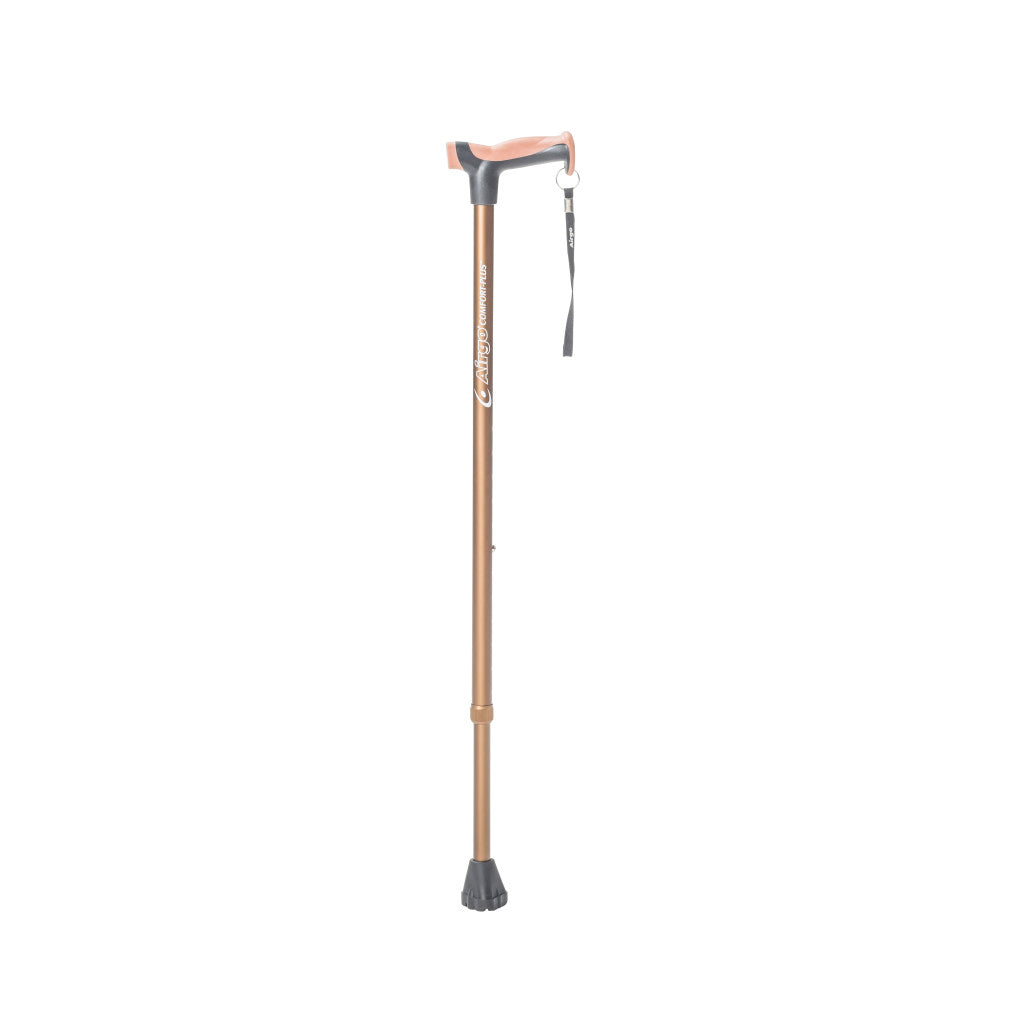 Airgo Comfort-Plus Aluminum Cane, Derby Handle